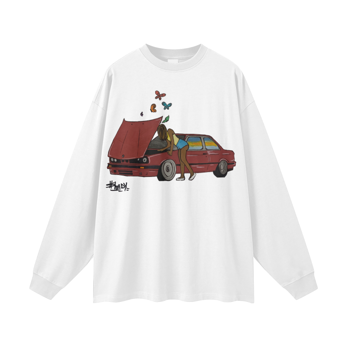 Wearable Art Long Sleeve T-Shirt ($hady Collab)