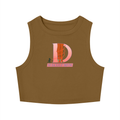 Tied Crewneck Crop Tank Top