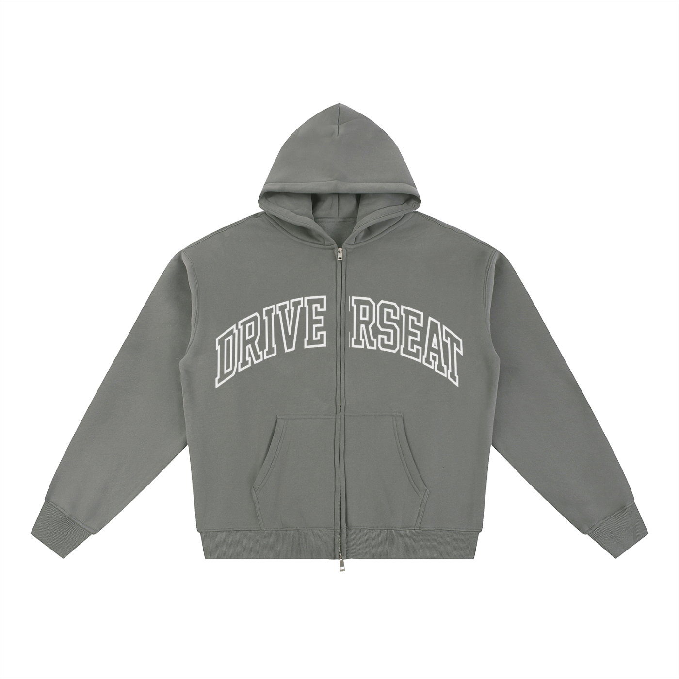 Essential Arch Fleece Zip-Through Hoodie