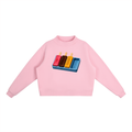 Ice Cream Fleece Mock-Neck Sweatshirt