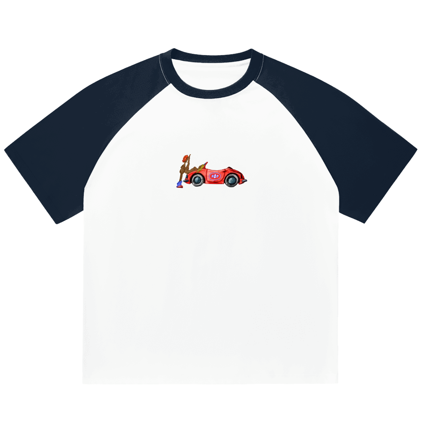 Pants Down Color-Blocked T-shirt