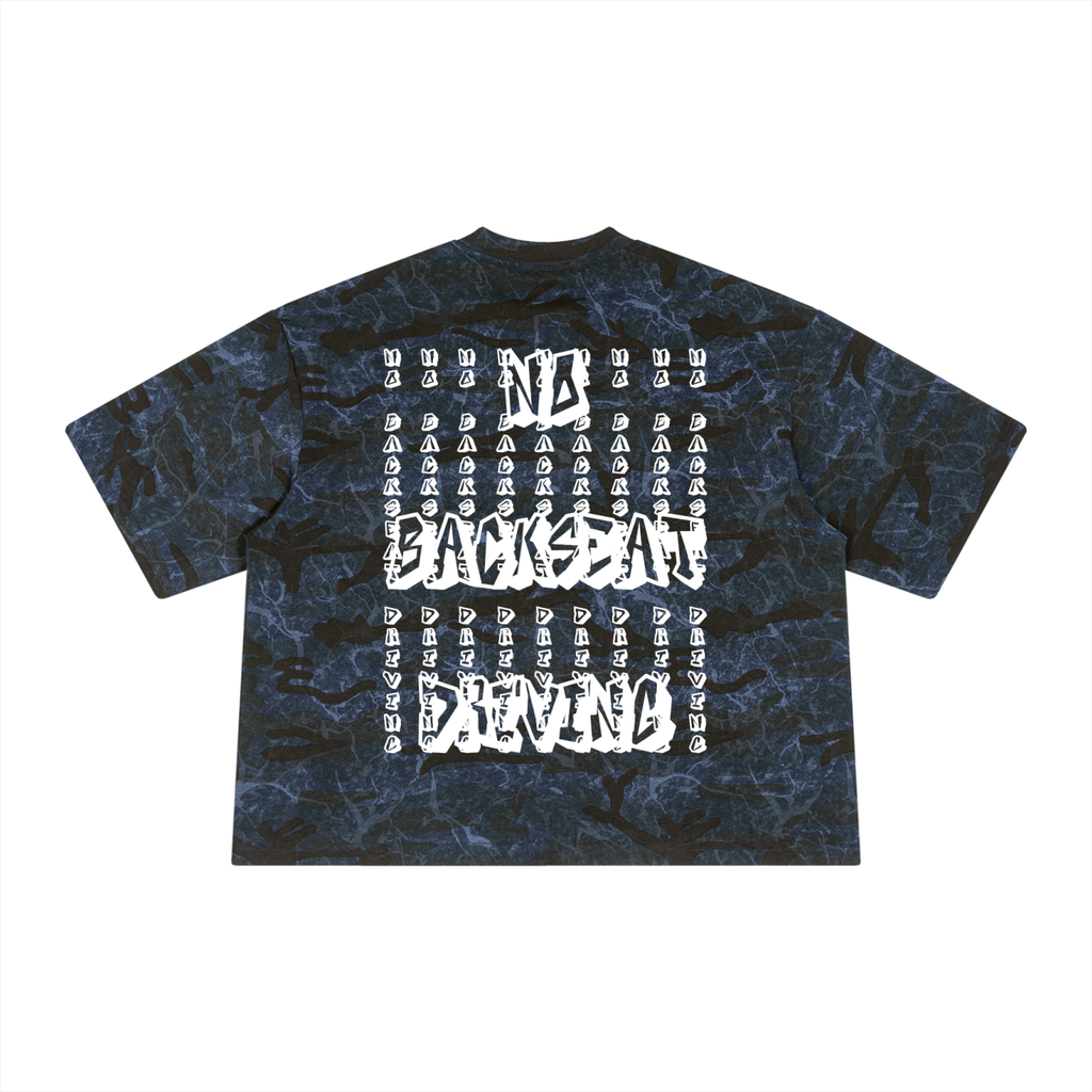 Unisex Boxy Camo Print T-Shirt