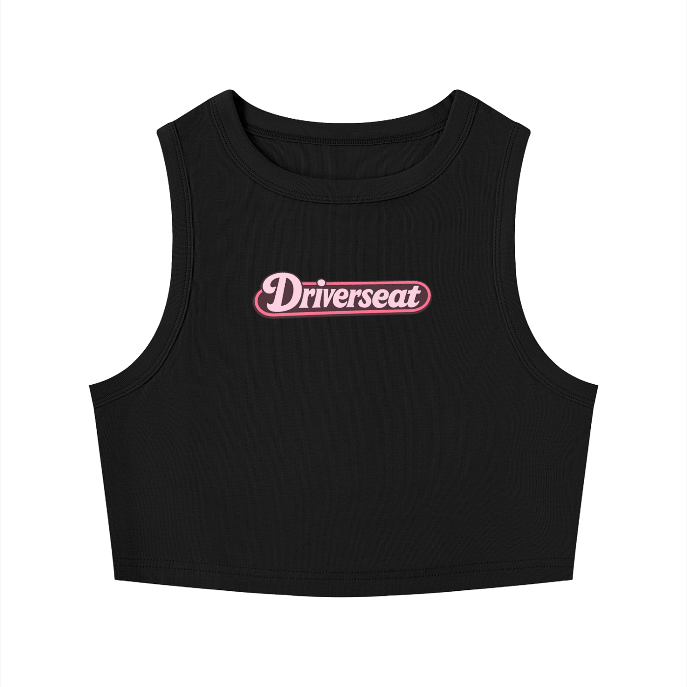 Snack Crewneck Crop Tank Top