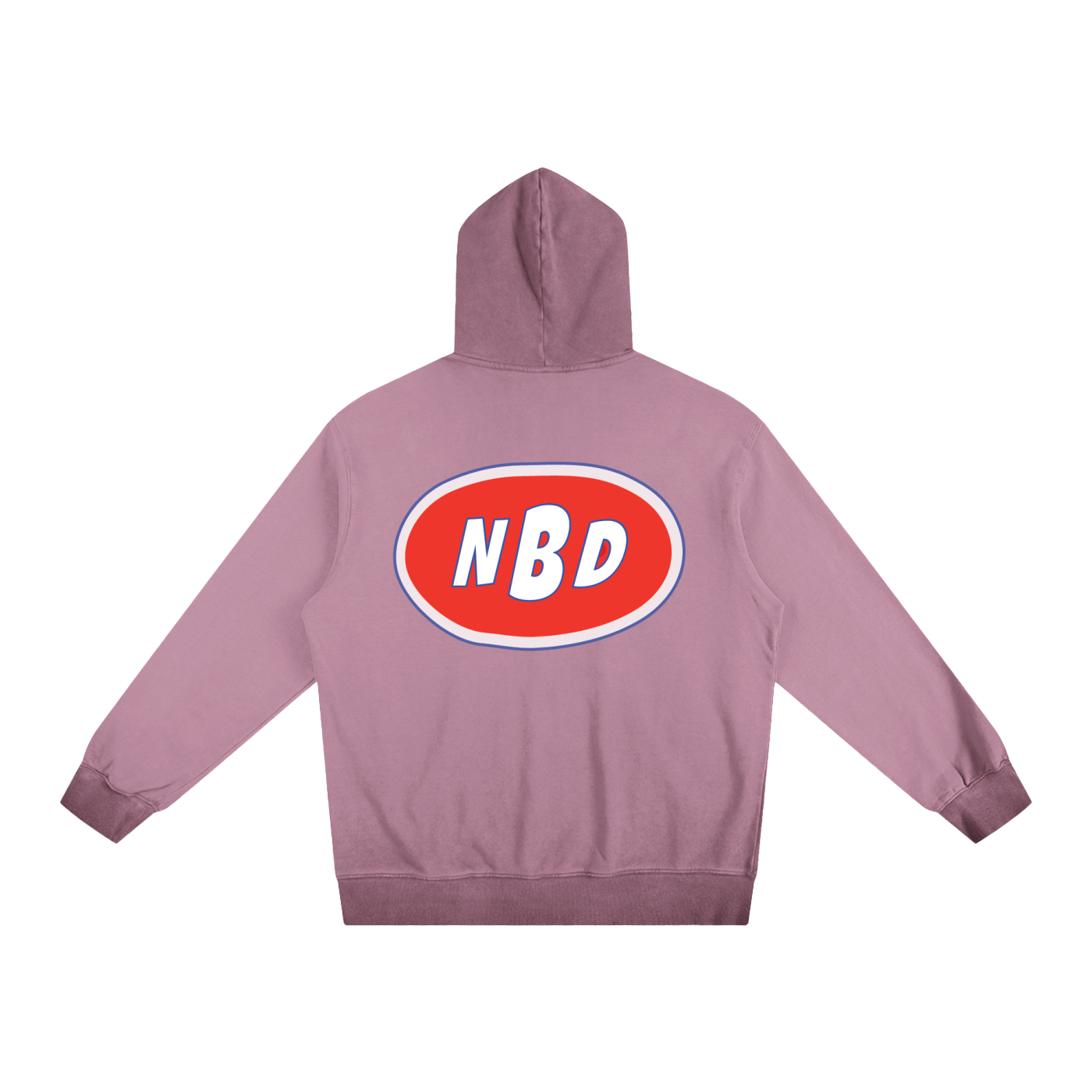 NBD Vintage Stone Washed Colorpointed Hoodie
