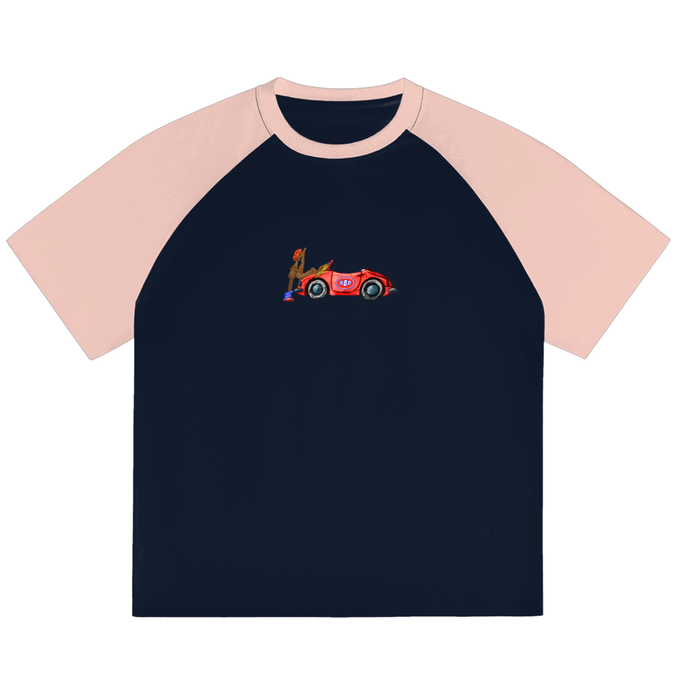 Pants Down Color-Blocked T-shirt