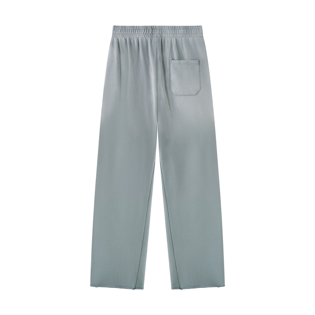 Unisex Sunfade Raw Hem Sweatpants