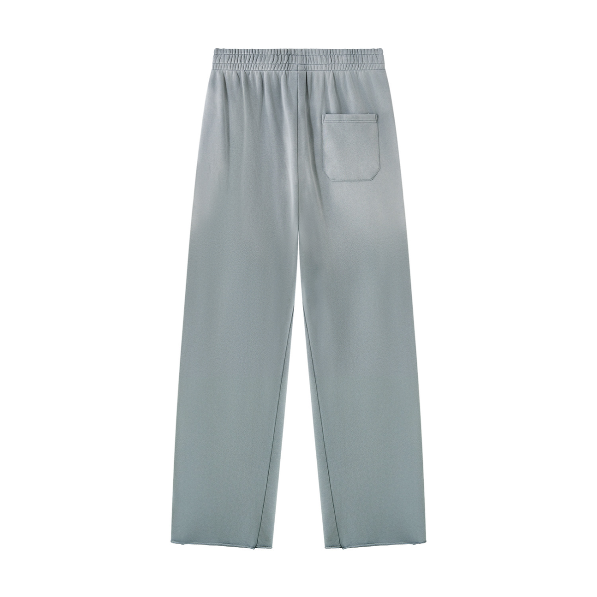 Unisex Sunfade Raw Hem Sweatpants