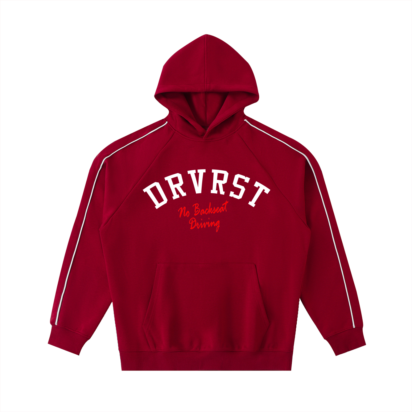 Classic Contrast Piping Hoodie