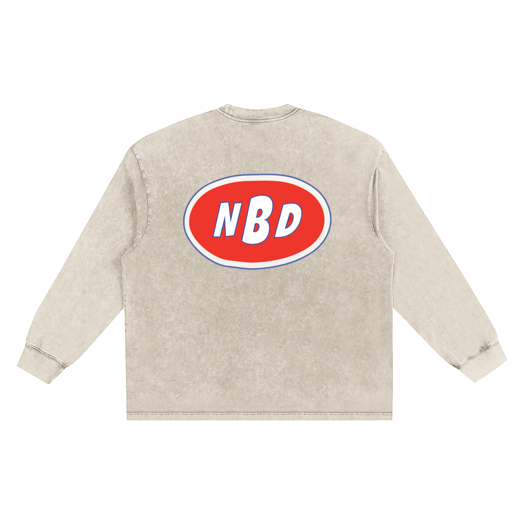NBD Washed Long Sleeve T-shirt