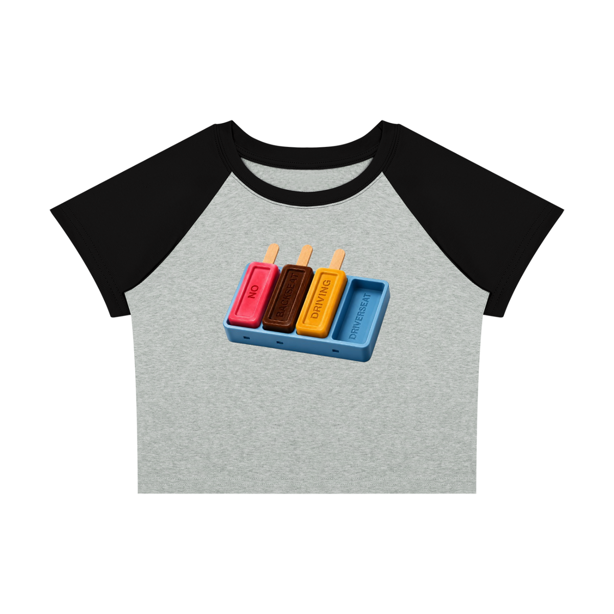 Women’s Ice Cream Raglan T-Shirt