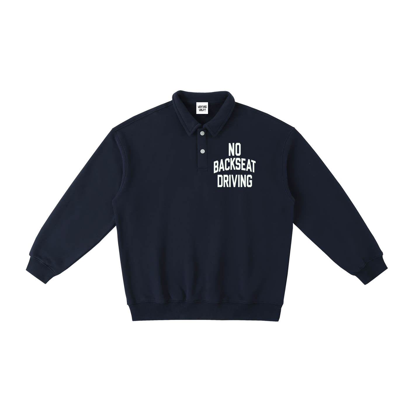 NBD Polo-Collar Sweatshirt