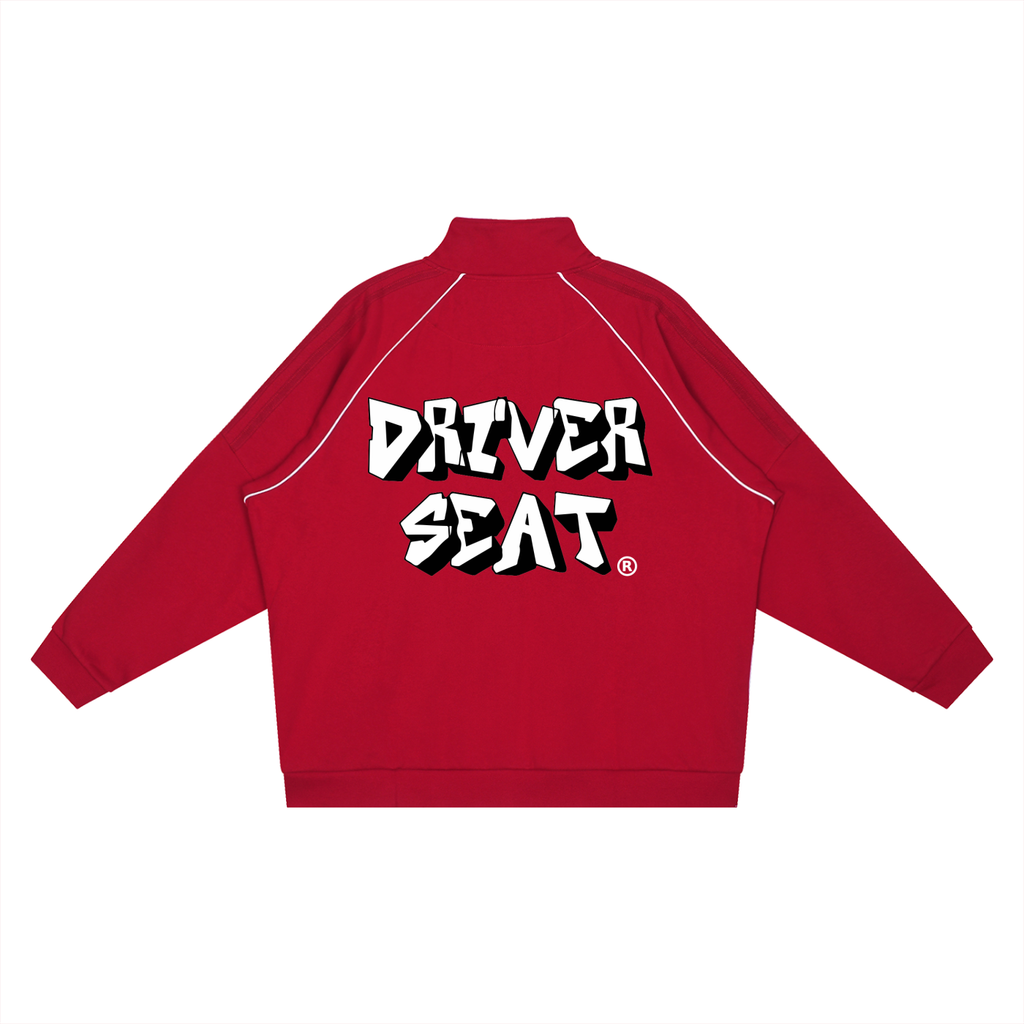 Logo Reflection Striped Sleeve  Jacket