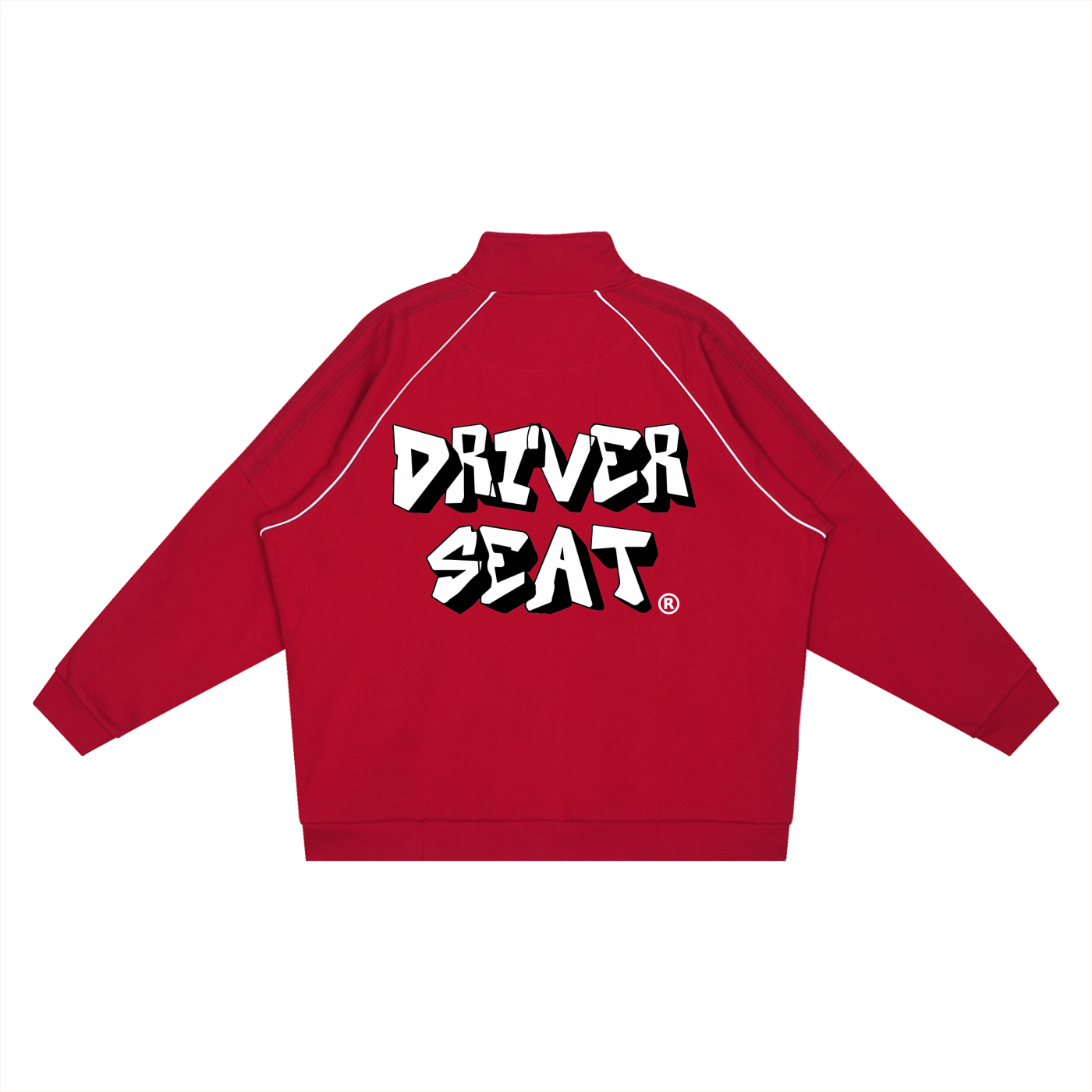 Logo Reflection Striped Sleeve  Jacket