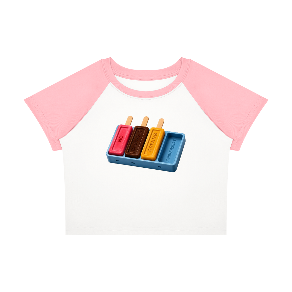 Women’s Ice Cream Raglan T-Shirt