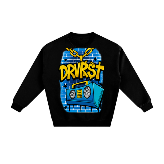 Hip Hop Fleeced Sweatshirt