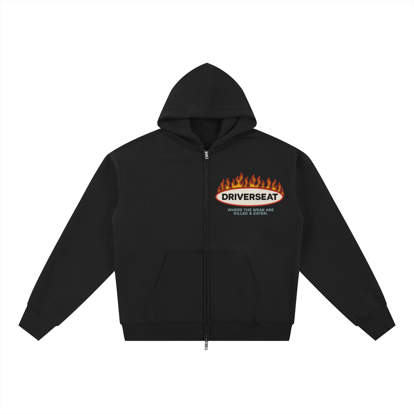 Feast or Famine Zip-Through Hoodie