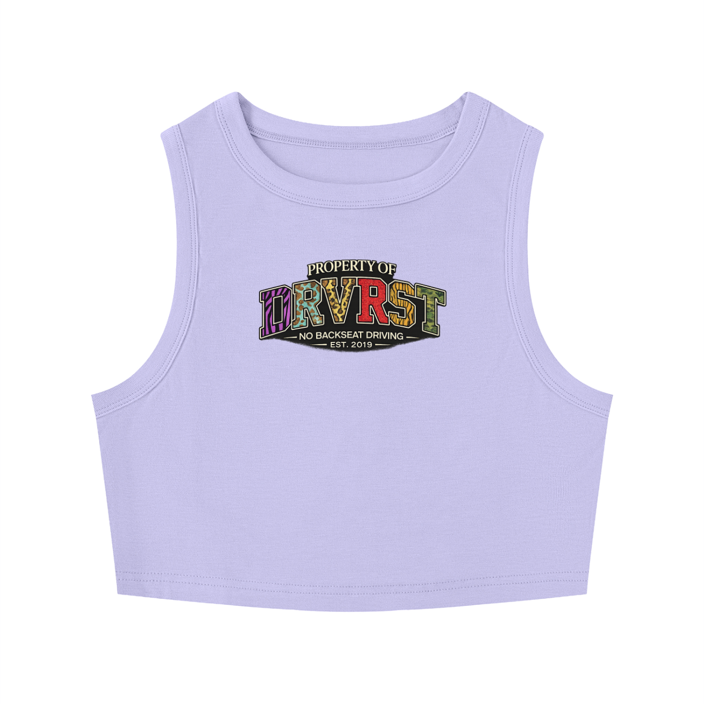 Property Crewneck Crop Tank Top