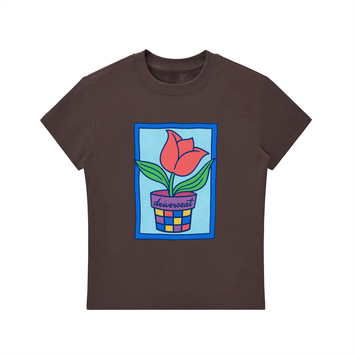 Tulip Drop Bodycon T-Shirt
