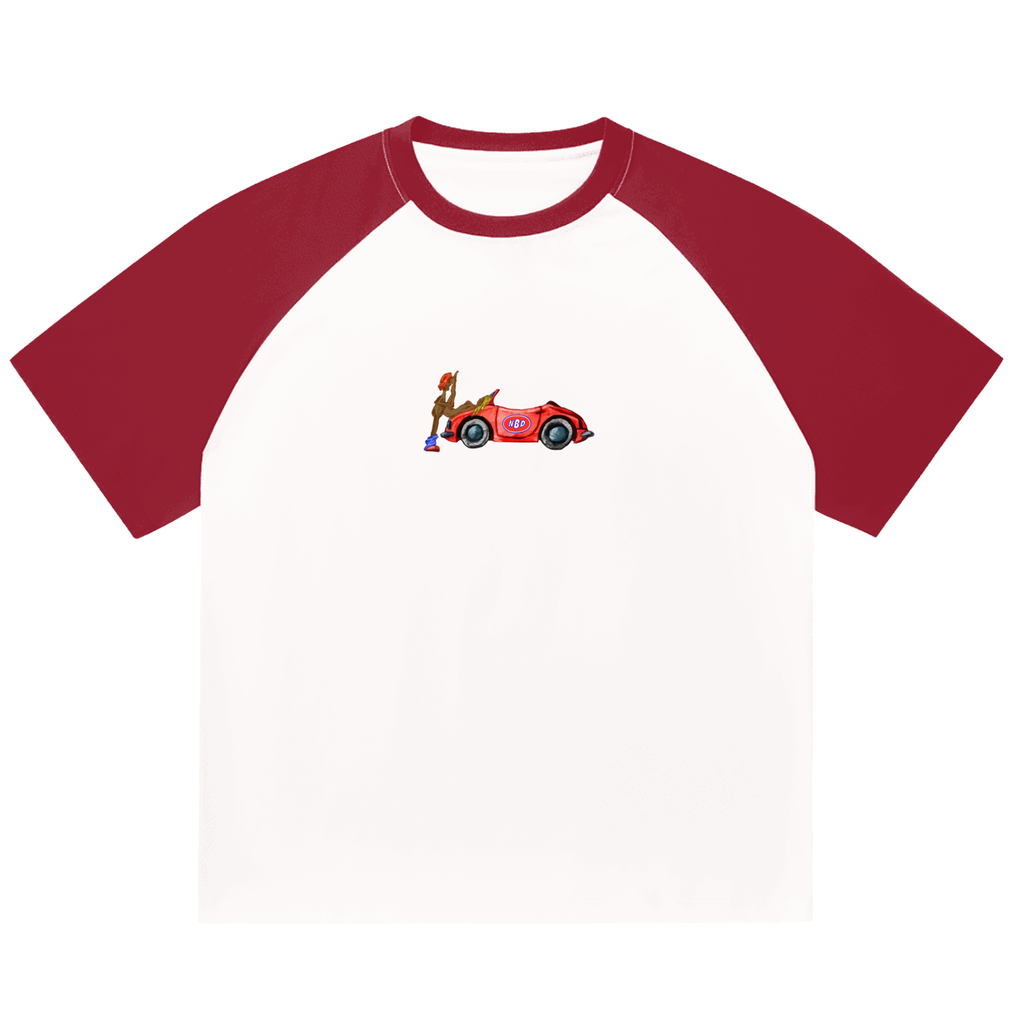 Pants Down Color-Blocked T-shirt