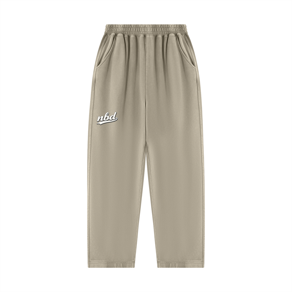 Unisex Mineral Wash Balloon Sweatpants