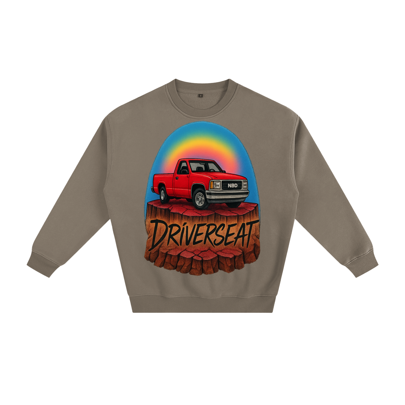 Stuck on Top Fleeced Sweatshirt
