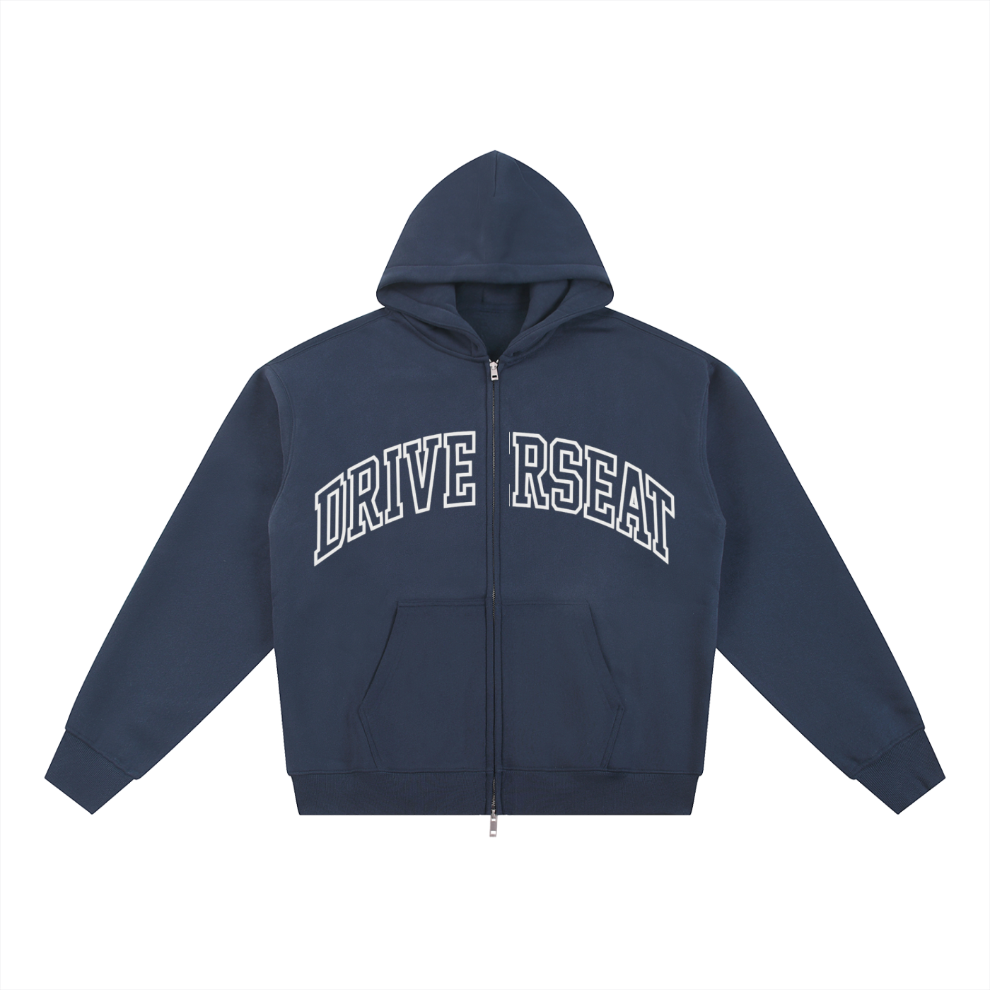 Essential Arch Fleece Zip-Through Hoodie