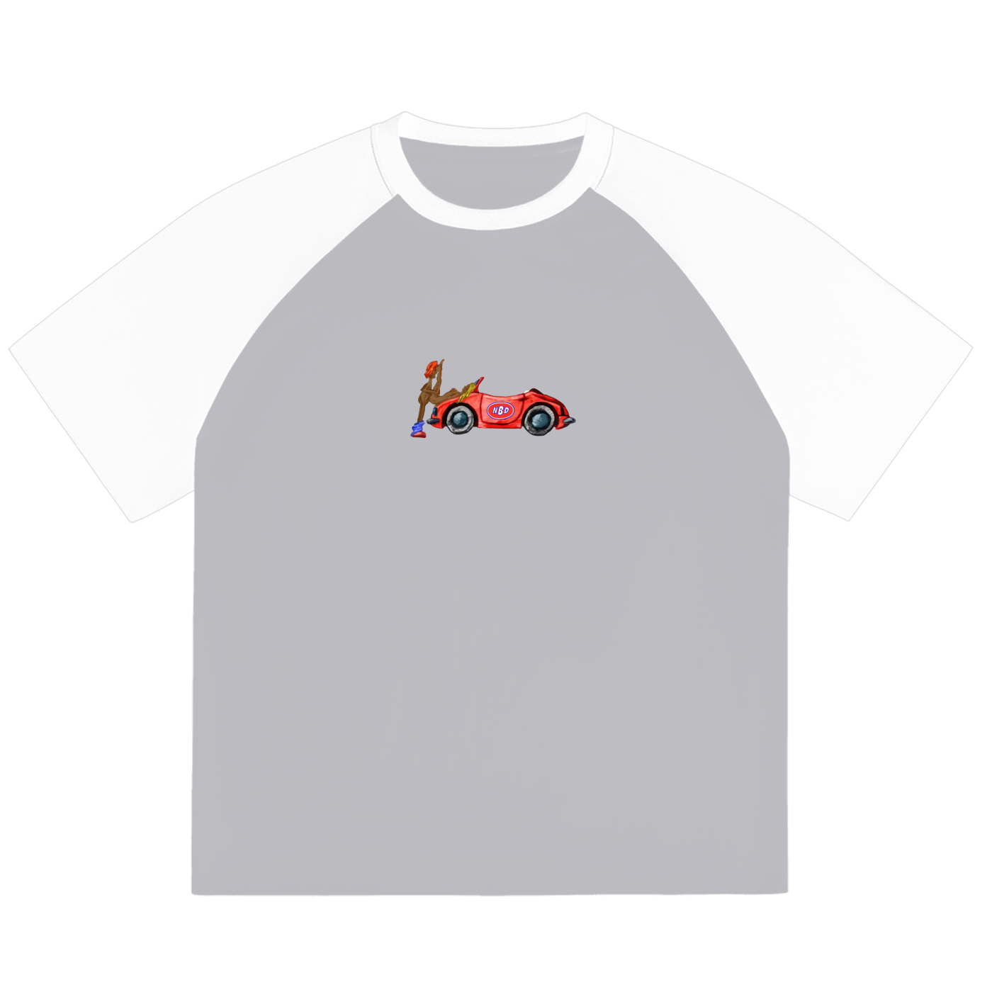 Pants Down Color-Blocked T-shirt