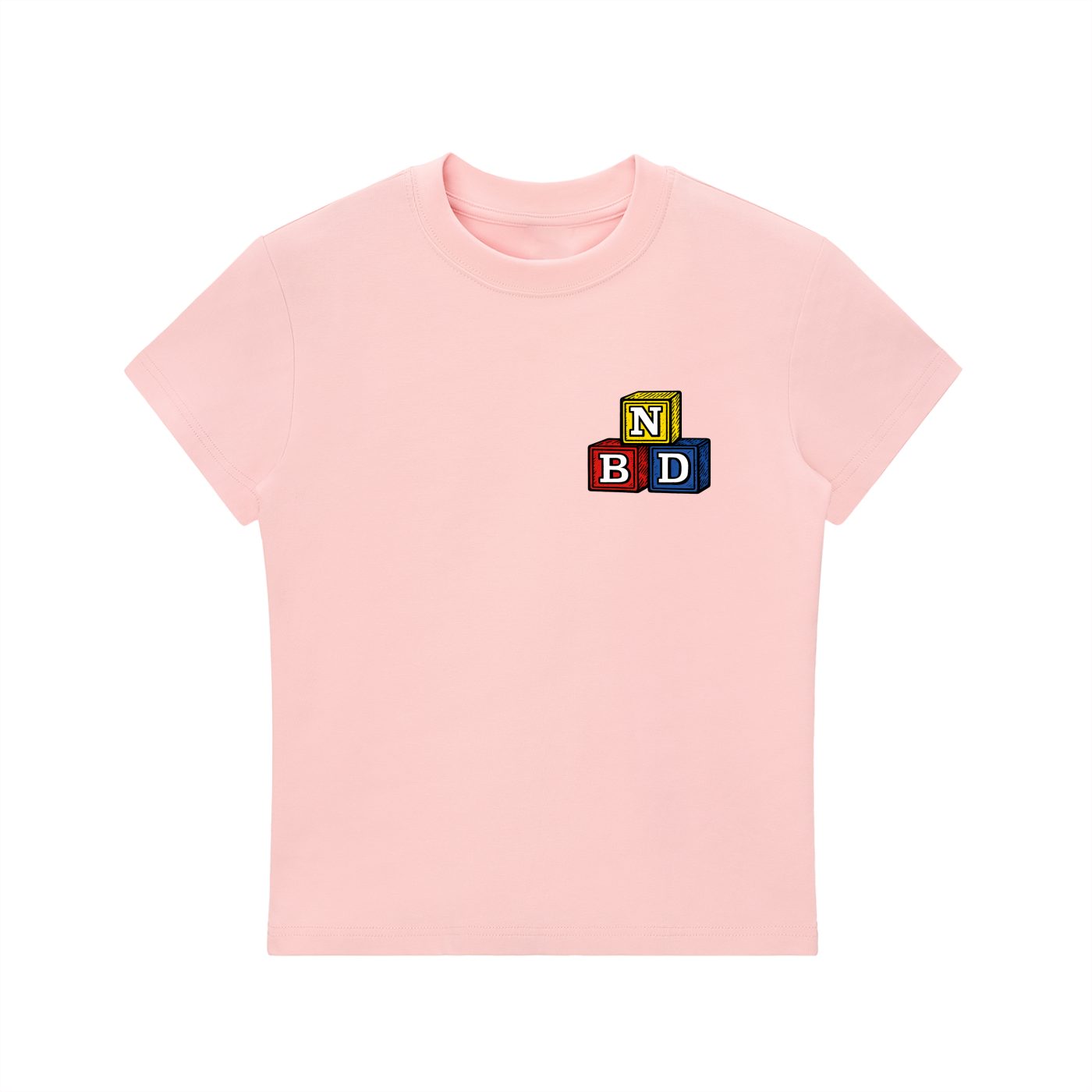 Blocks Bodycon T-Shirt