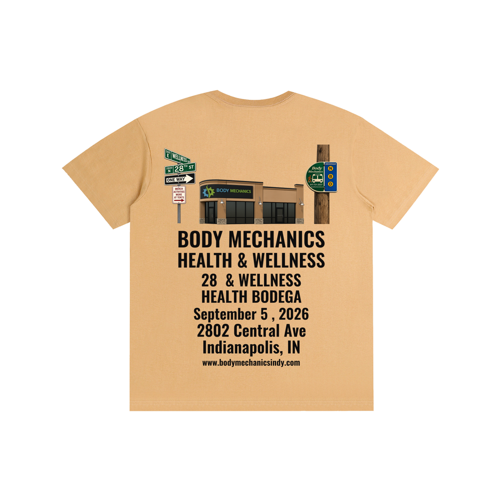 Body Mechanics STREET Pure Cotton Unisex T-Shirt 5.8oz