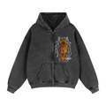 Jaguar Washed Zip Up Jacket