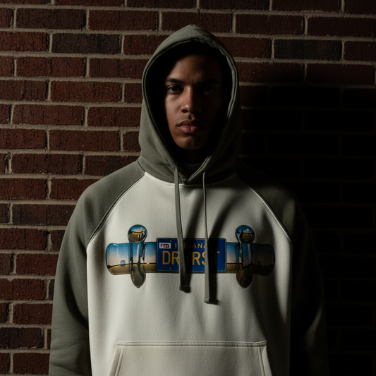 Plated Color-Block Hoodie