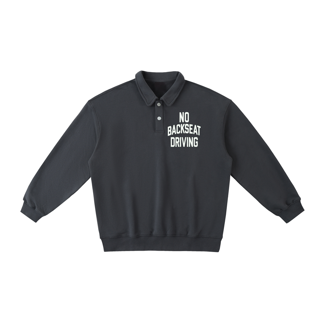 NBD Polo-Collar Sweatshirt