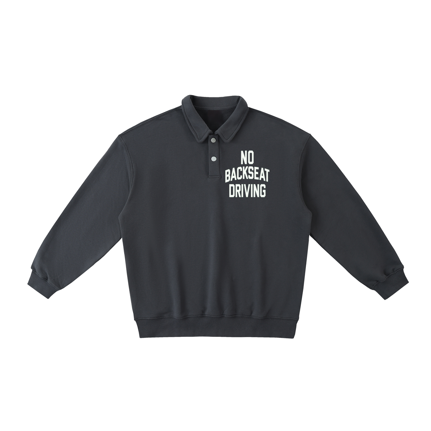 NBD Polo-Collar Sweatshirt