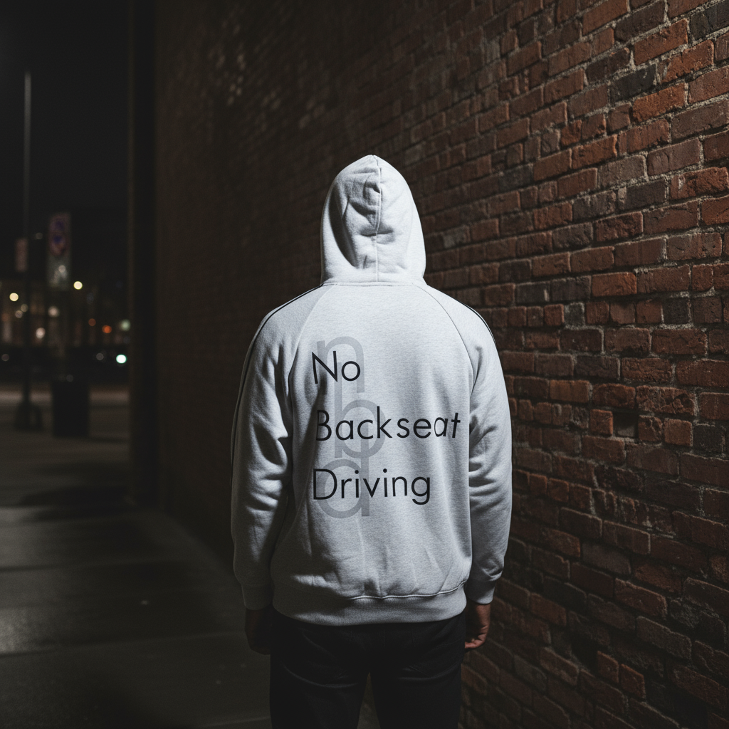 Monogram Contrast Piping Hoodie