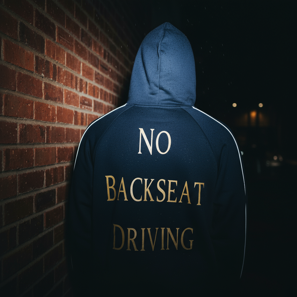 00317 Contrast Piping Hoodie