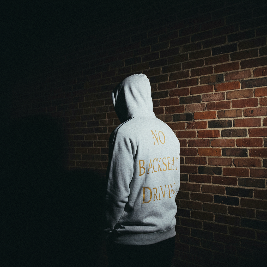 00317 Contrast Piping Hoodie