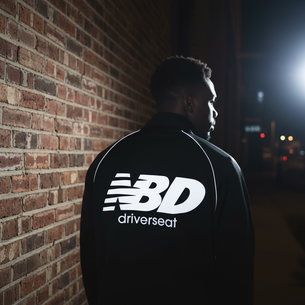 NEW Reflection Striped Sleeve  Jacket