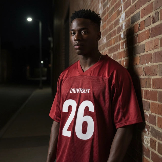 Mesh V-Neck Jersey