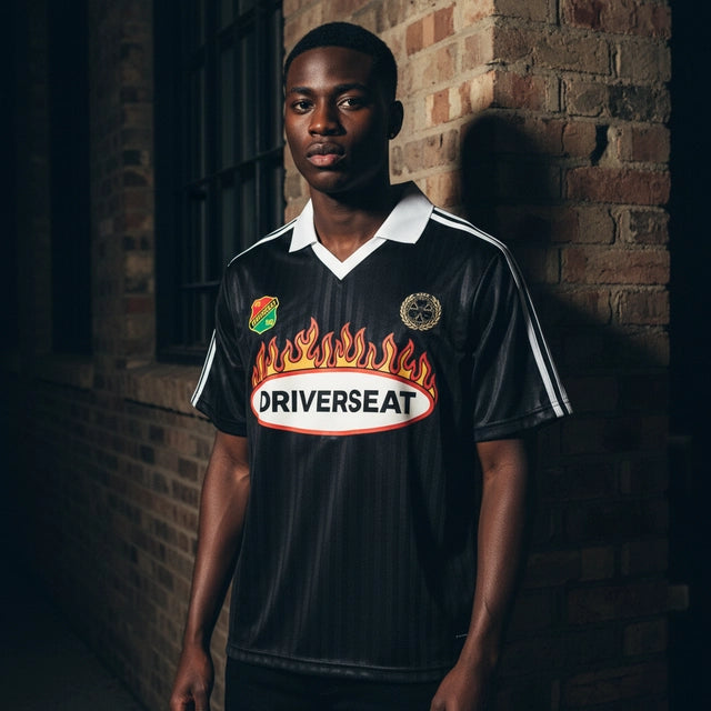 Contrast Collar Soccer Jersey