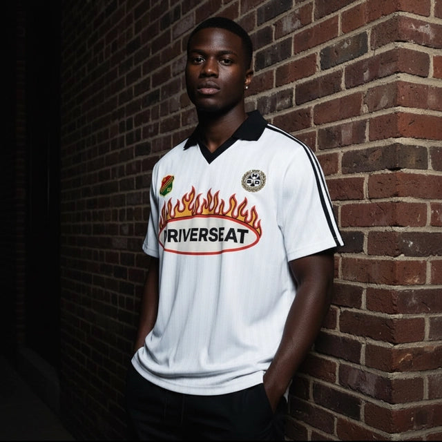 Contrast Collar Soccer Jersey
