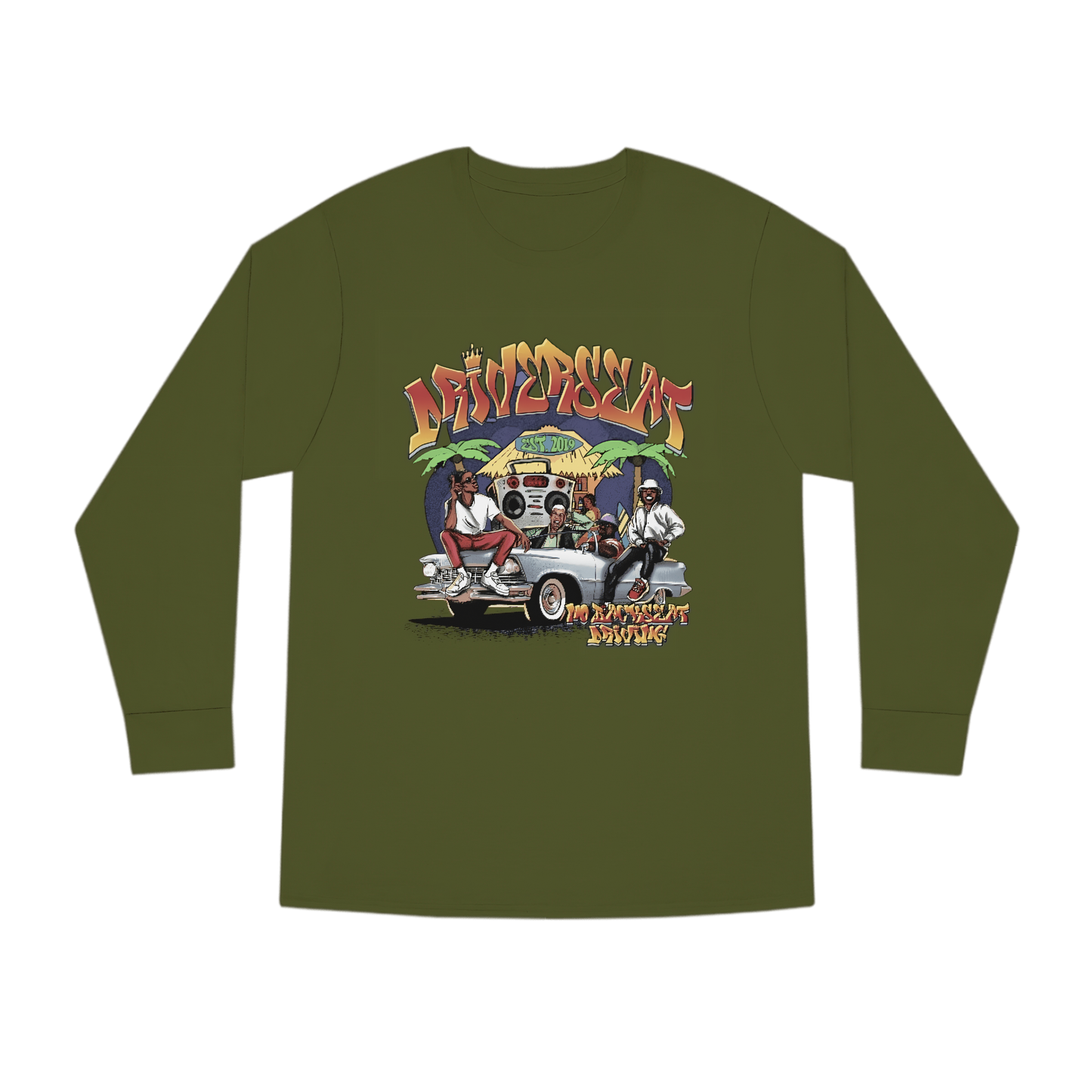 Vibes Long Sleeve - Army Green