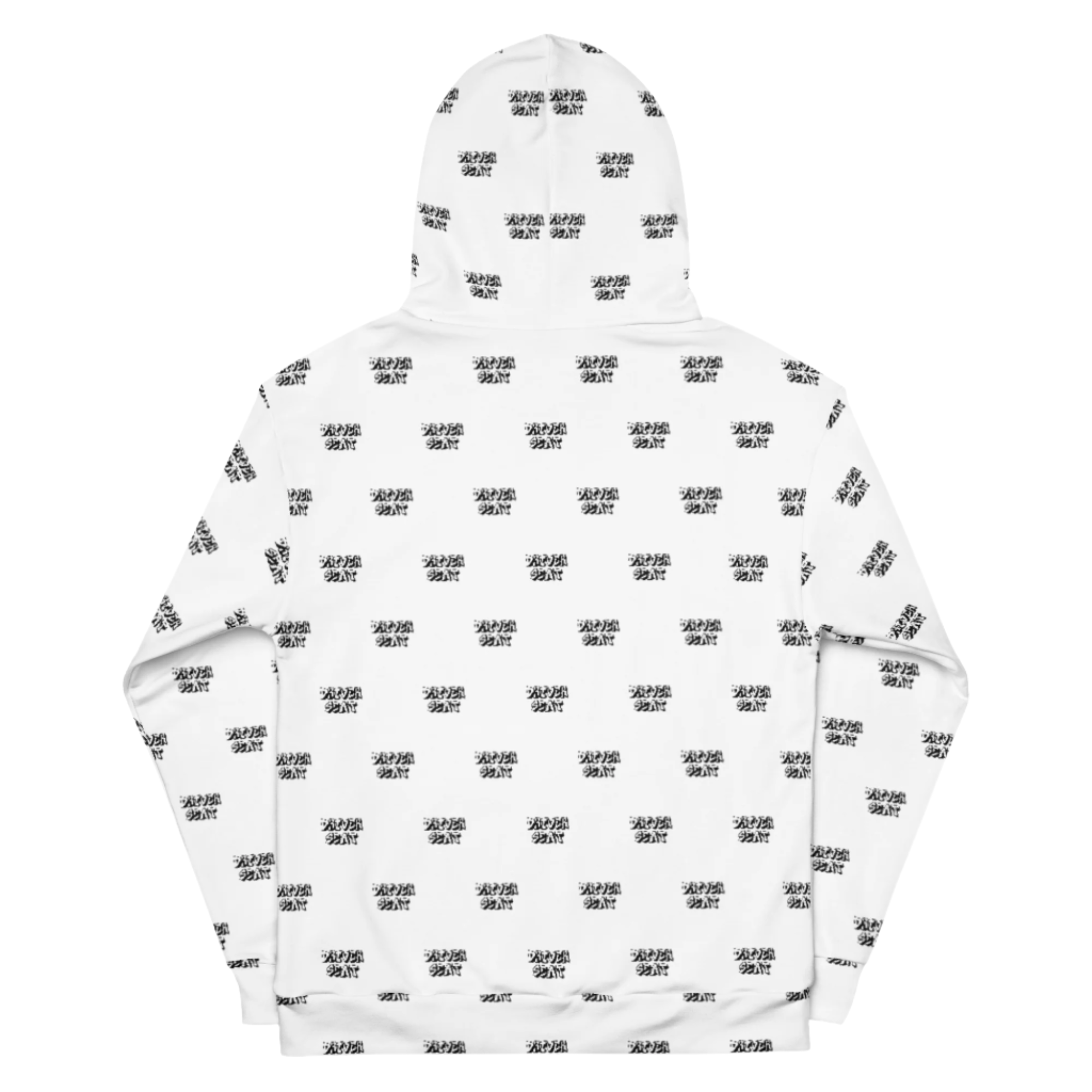 Repeater Logo Hoodie - White
