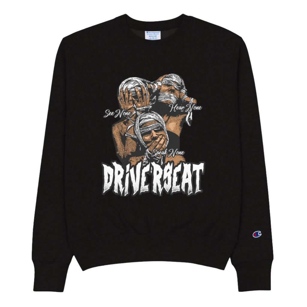 Silent Champion® Reverse Weave Sweatshirt - Black