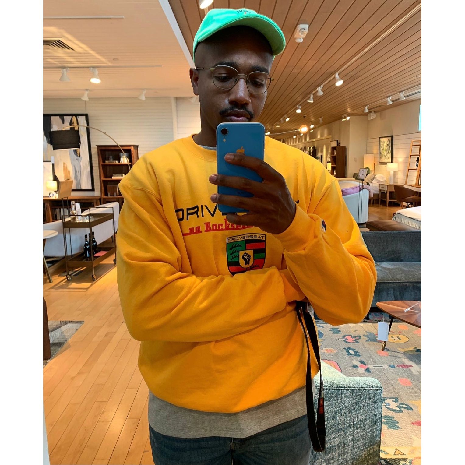 BHM Sweatshirt - Gold