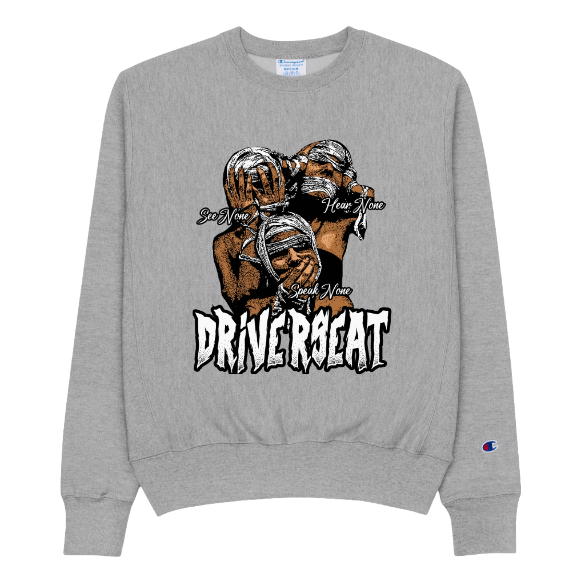 Silent Champion® Reverse Weave Sweatshirt - Oxford Grey