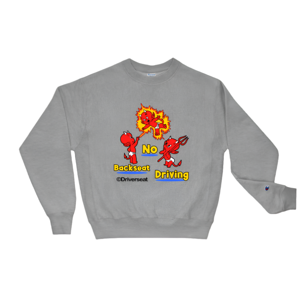 Zap! Champion® Reverse Weave Sweatshirt - Oxford Grey