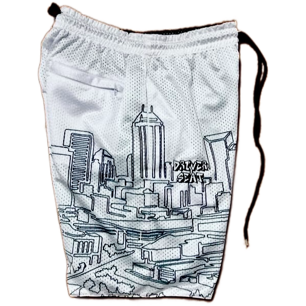 Reversible City AAU Shorts (Black/White)