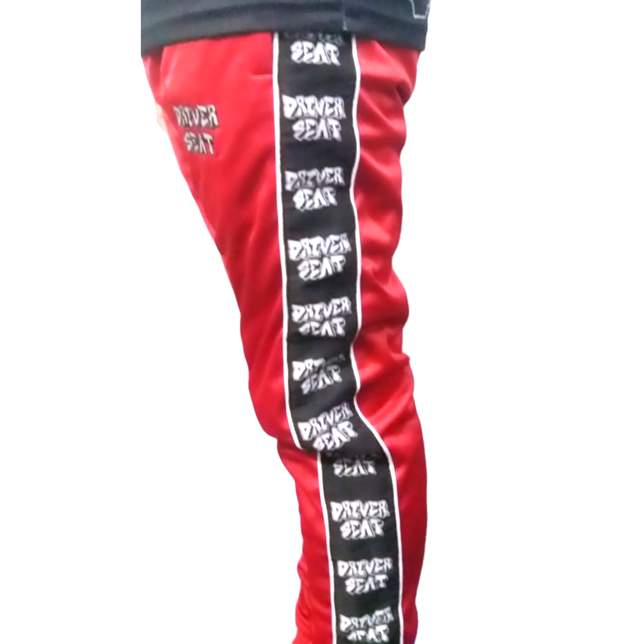 Stepper Track Pants - Red
