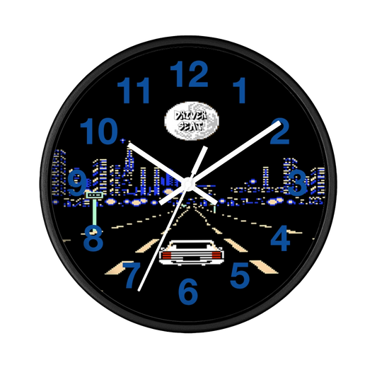 Night Drive Wall Clock