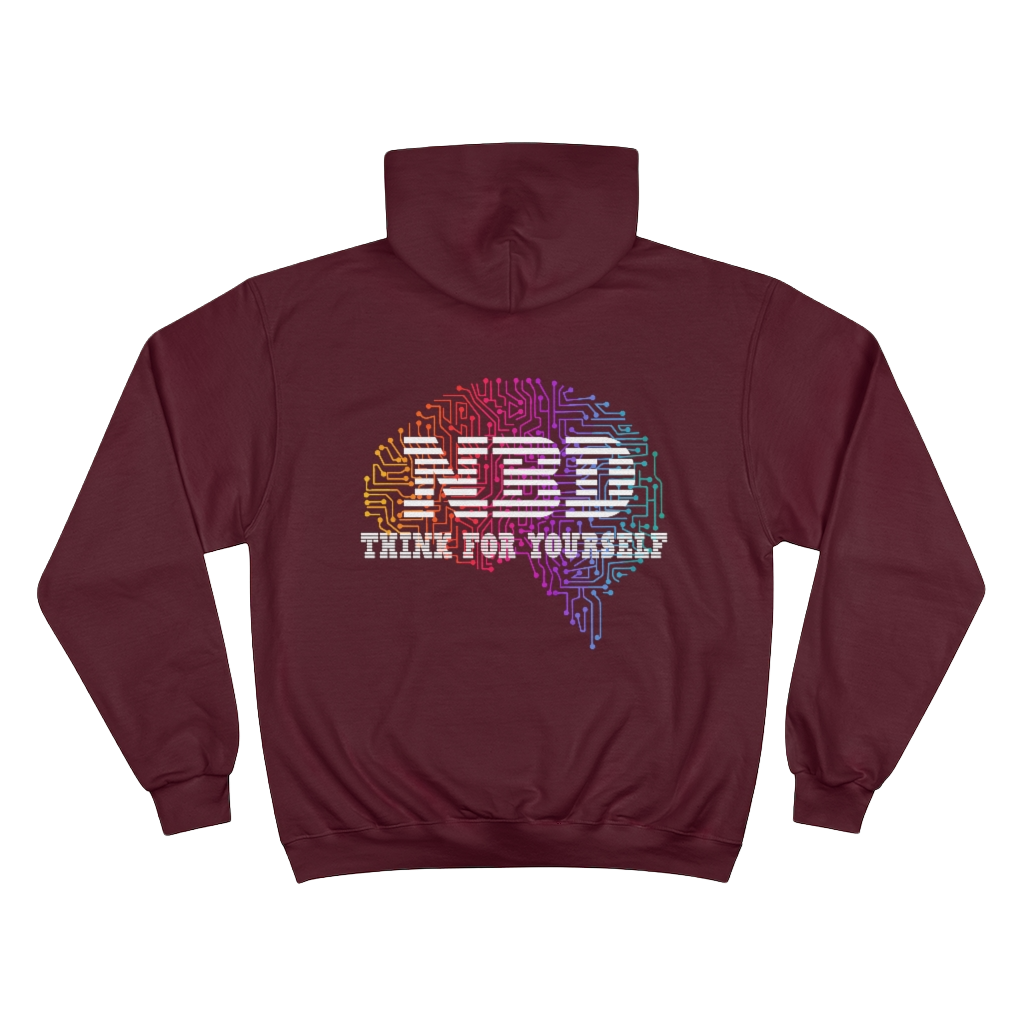 Think! Hoodie - Maroon